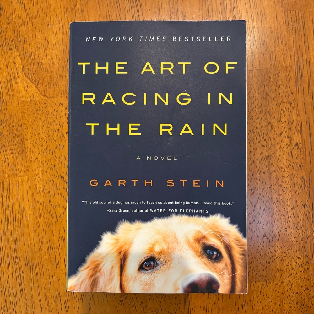 The Art of Racing in the Rain Paperback Book by Garth Stein